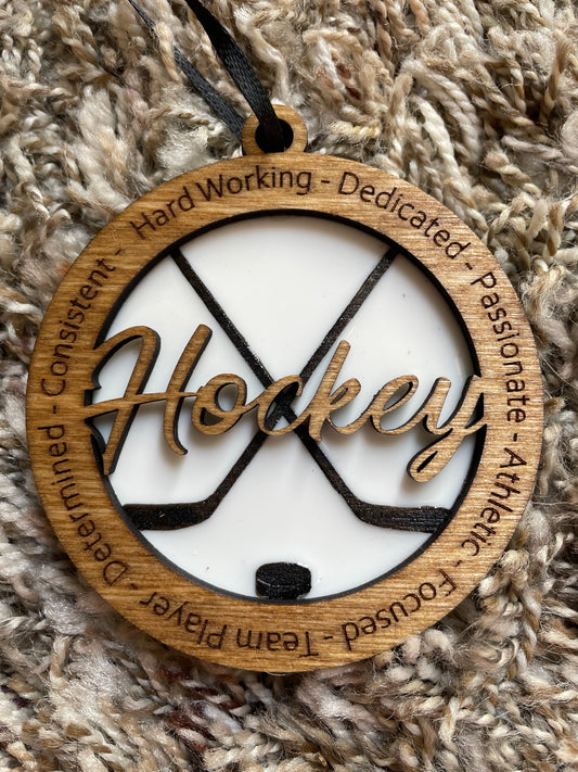 Ornament Hockey