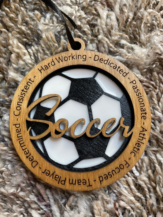 Ornament Soccer